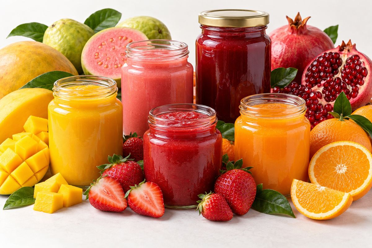 Fruit juice concentrates & purées