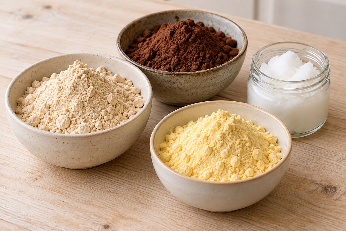 Proteins, fats & bakery ingredients